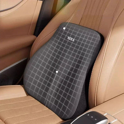 Car Headrest Lumbar Support Lumbar Cushion Memory Foam Backrest Lumbar Pillow Car Comfortable Neck Pillow Car Accessories
