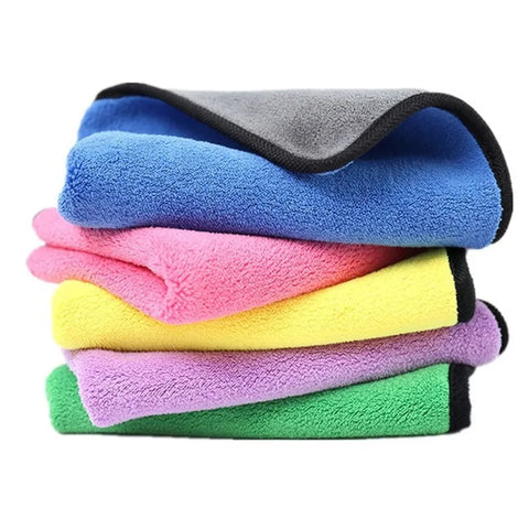 Pet Towel Bath Absorbent Towel Soft Lint-free Dogs Cats Bath Towels Absorbent Quick-drying Small ThickTowel Special Pet Products