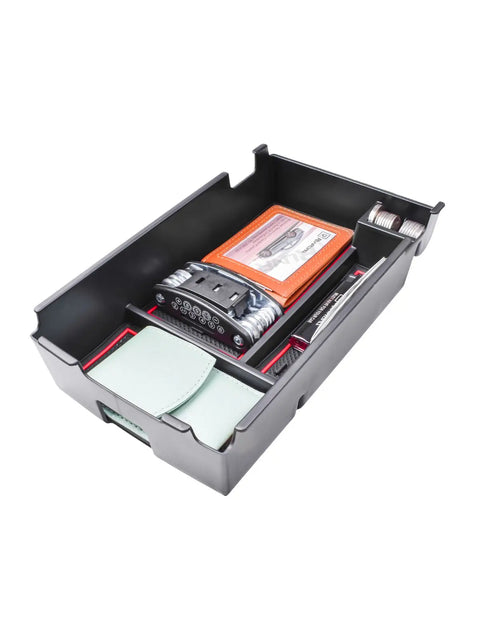 Center Console Organizer For Chevy Equinox 2018 2019 2020 2021 2022 2023 2024 Armrest Storage Box Hidden Box Car Accessories