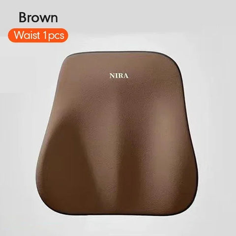 Car Headrest Lumbar Support Lumbar Cushion Memory Foam Backrest Lumbar Pillow Car Comfortable Neck Pillow Car Accessories