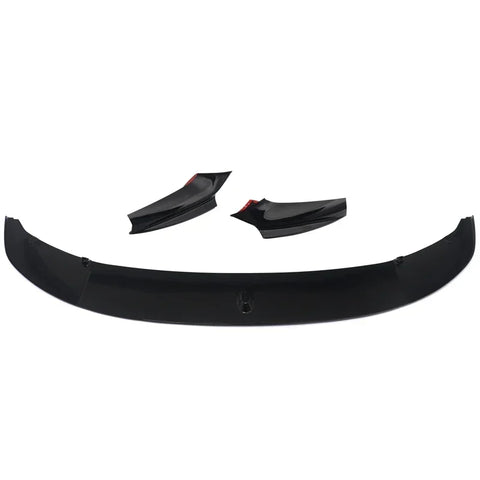 MagicKit Fit For BMW 5 Series F10/F11 2010-2017 with M Sport Bumper Front Lip Diffuser Car Body Kit Car Accessories Gloss Black
